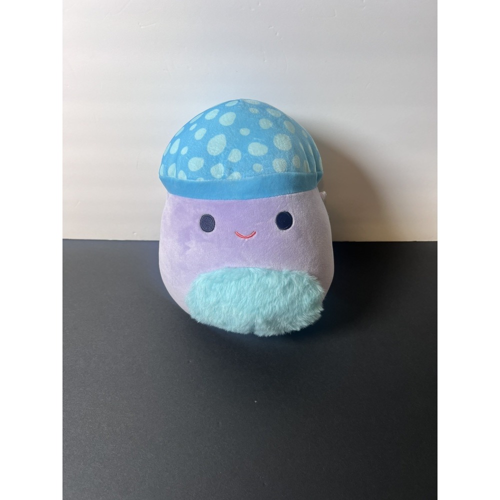Original Squishmallows‎ Pyle 8" Inch Purple Mushroom Cuddly Plush NWT